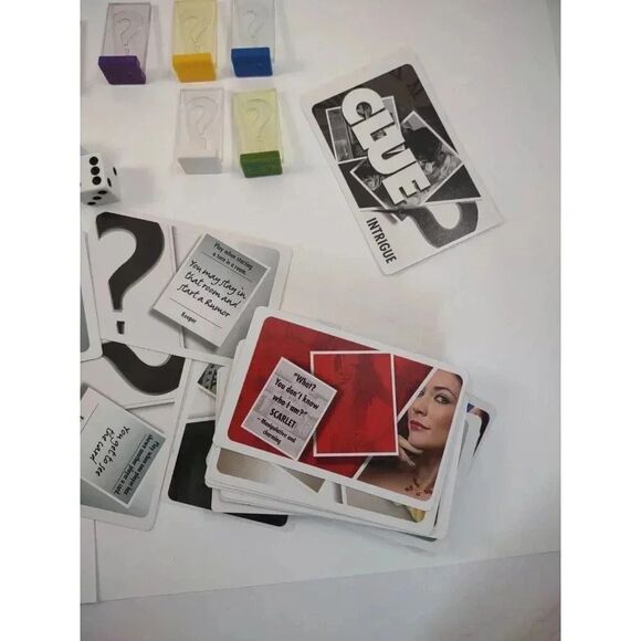 Clue Discover the Secrets 2008 Replacement Parts Question Mark Pawn Weapons Card - Picture 11 of 16